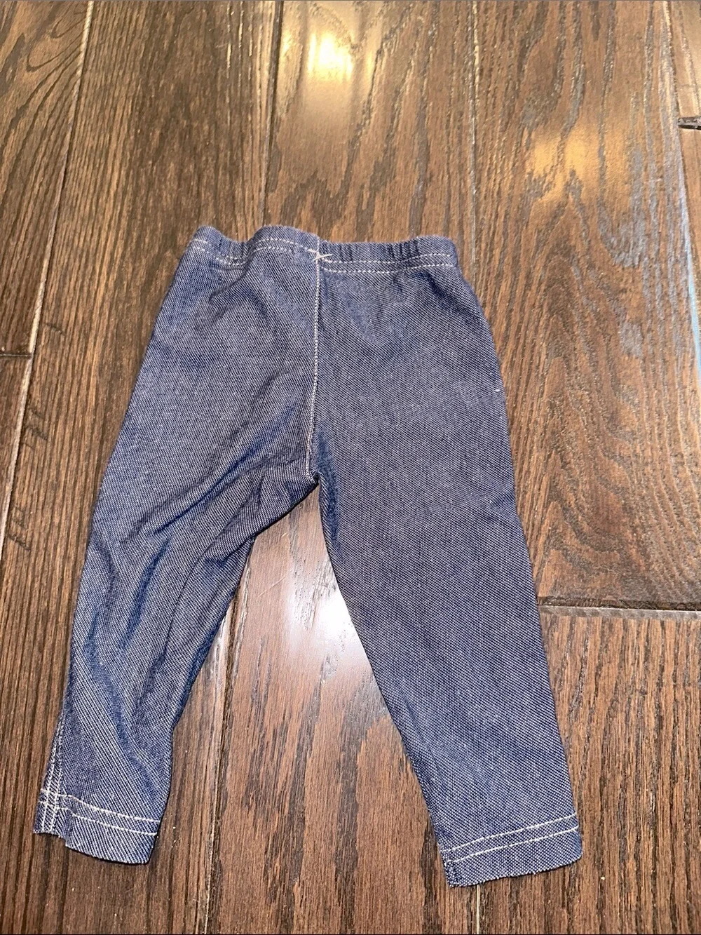 Carter's Blue Knit Denim Look Leggings size 6 months